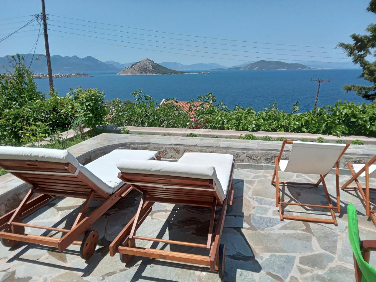 Fantastic House With A Wonderful View Of The Sea Villa Kapotidhes Exterior foto