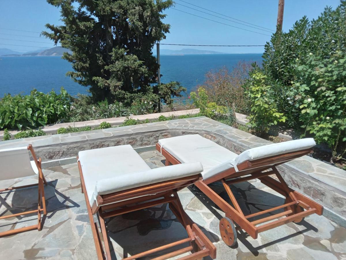 Fantastic House With A Wonderful View Of The Sea Villa Kapotidhes Exterior foto