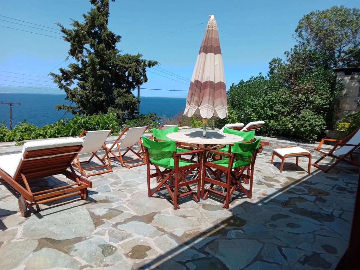 Fantastic House With A Wonderful View Of The Sea Villa Kapotidhes Exterior foto